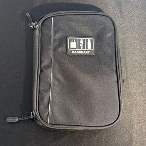 BAGSMART Black Travel Tech Organizer